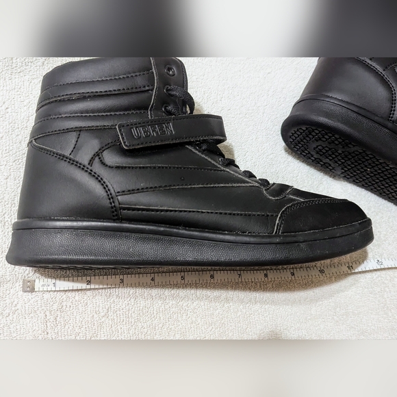 Stylish Black Women's High-Top Sneakers - Picture 9 of 12